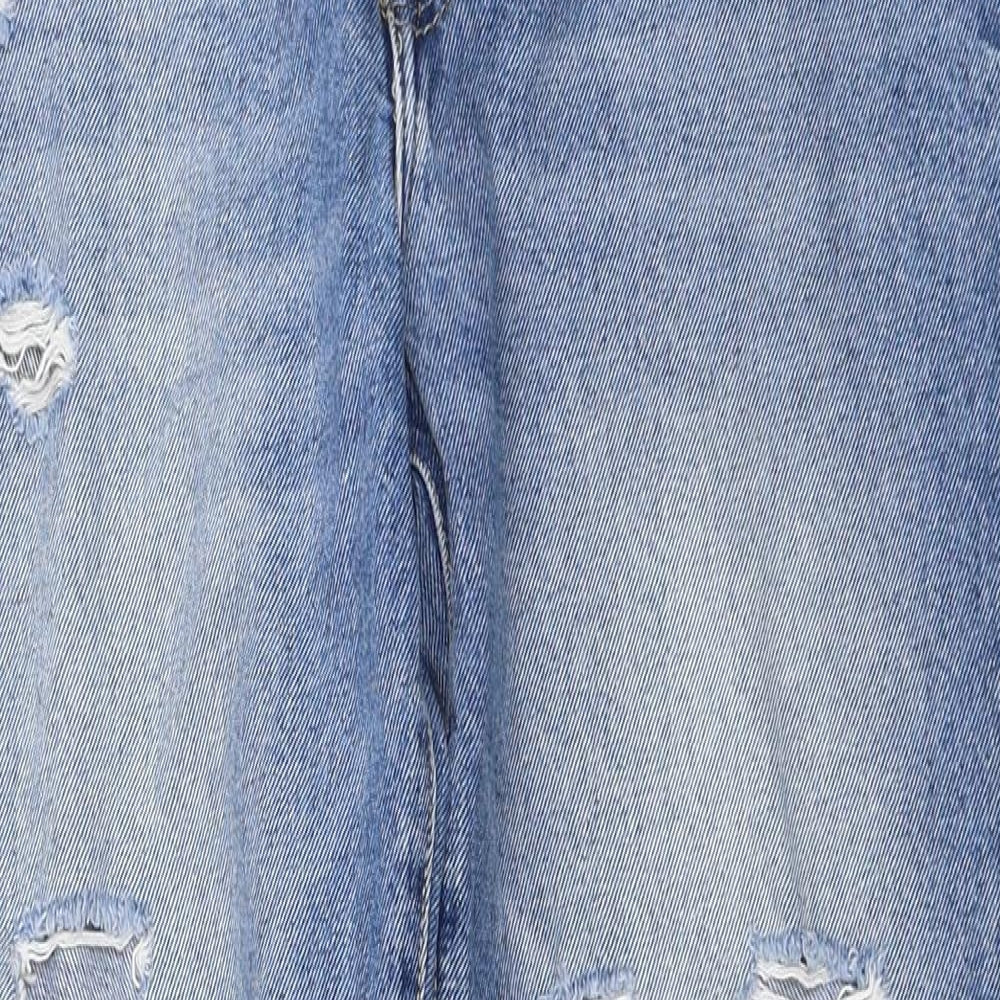 FOREVER 21 Womens Blue   Straight Jeans Size 30 in L29 in