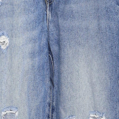 FOREVER 21 Womens Blue   Straight Jeans Size 30 in L29 in