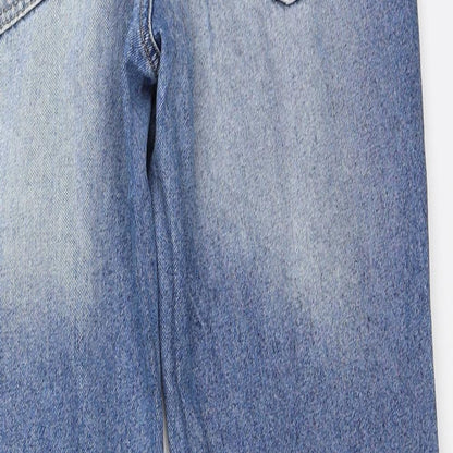 FOREVER 21 Womens Blue   Straight Jeans Size 30 in L29 in