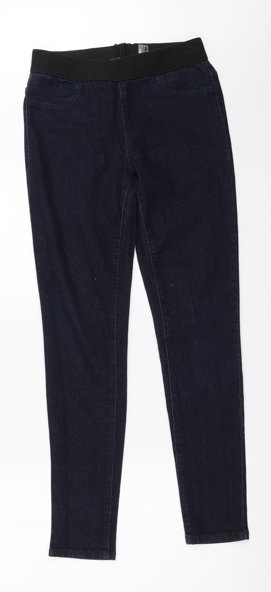 Womens UK Size 8 YesYes Regular Fit Jegging Blue Jeans