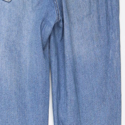 Womens UK Size 38 H&M Regular Fit Skinny Blue Jeans