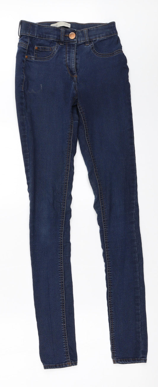 George Womens Blue   Skinny Jeans Size 6 L31 in