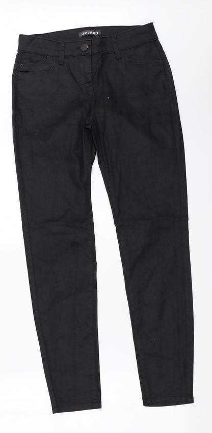 Womens UK Size 8 Marks and Spencer Regular Fit Skinny Black Jeans
