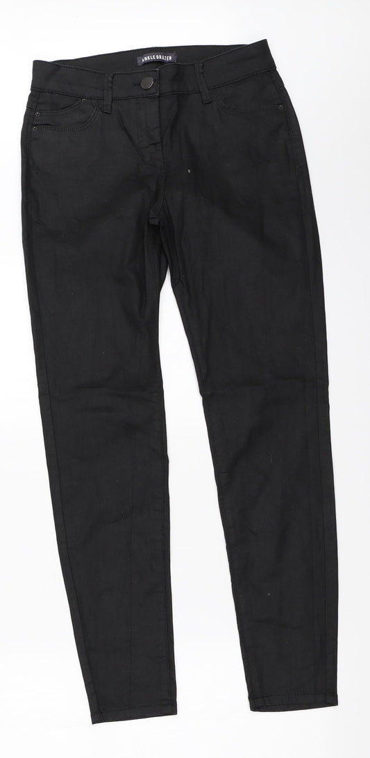 Womens UK Size 8 Marks and Spencer Regular Fit Skinny Black Jeans