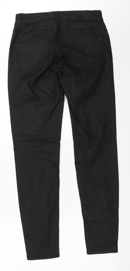 Womens UK Size 8 Marks and Spencer Regular Fit Skinny Black Jeans
