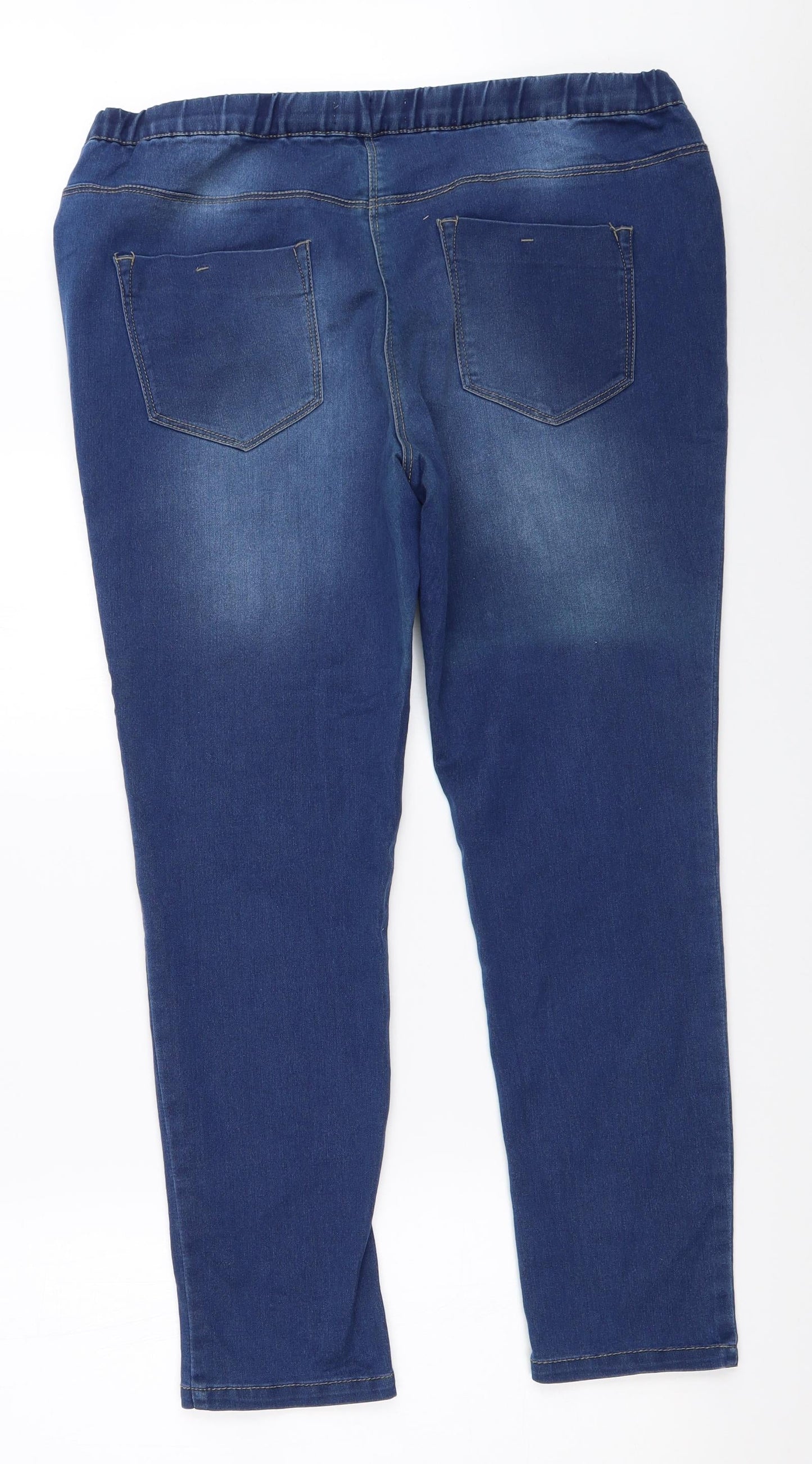 Womens UK Size 38 in Preworn Regular Fit Jegging Blue Jeans