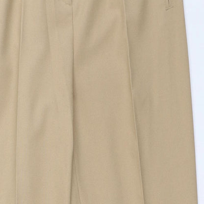 Canvas Womens Beige   Trousers  Size 14 L28 in