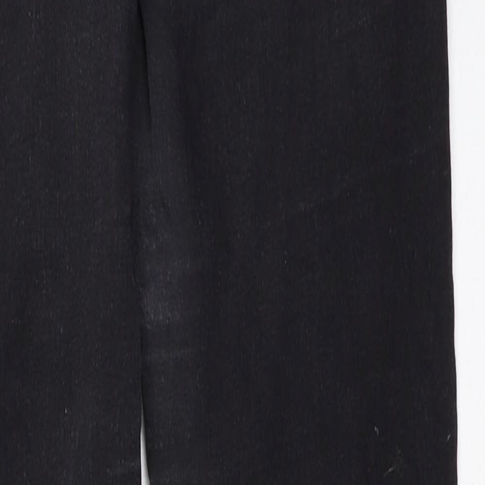 Topshop Womens Black   Skinny Jeans Size 28 in L30 in