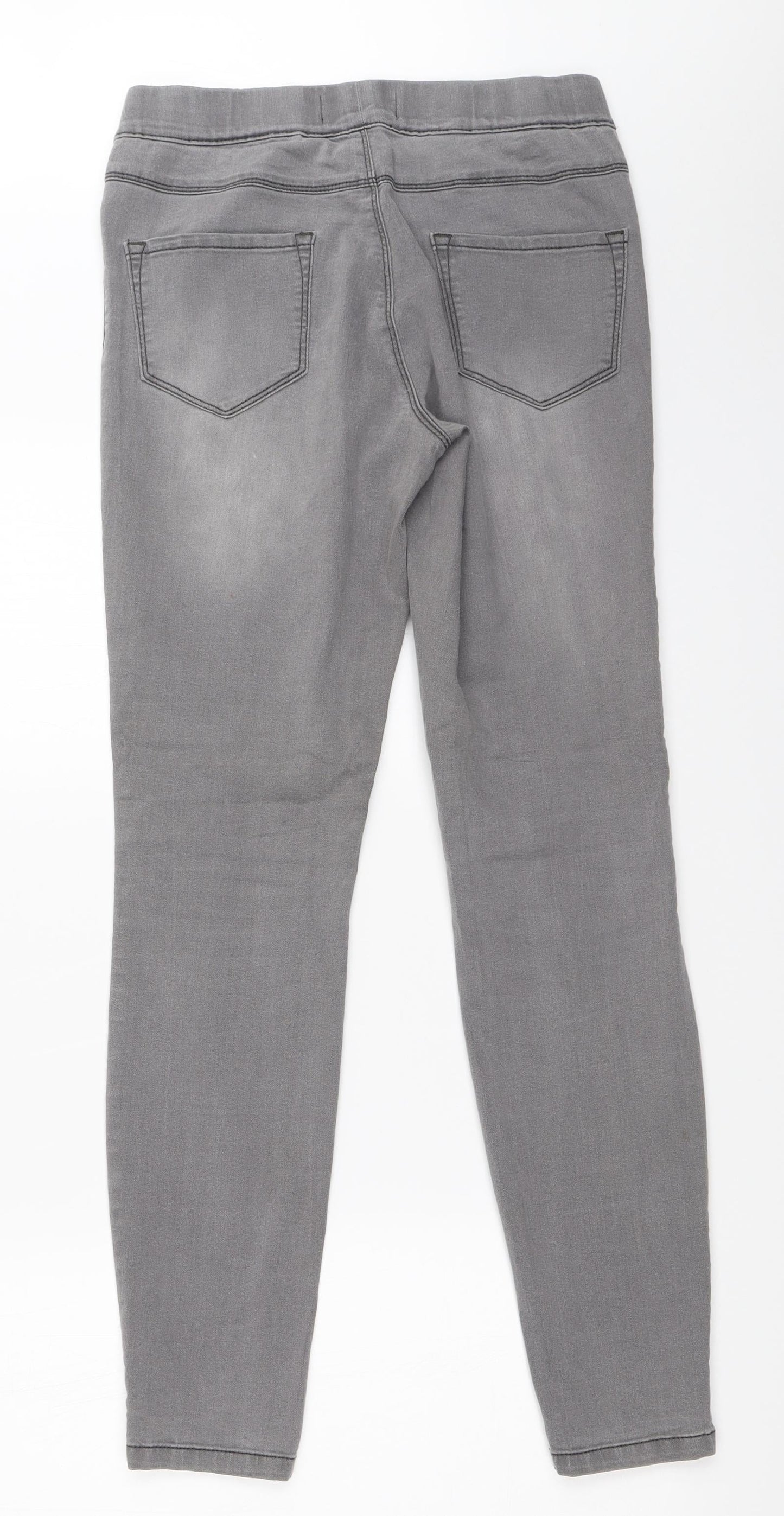 George Womens Grey   Jegging Jeans Size 8 L29 in