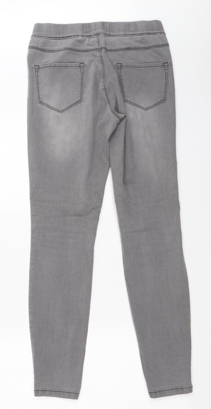 George Womens Grey   Jegging Jeans Size 8 L29 in