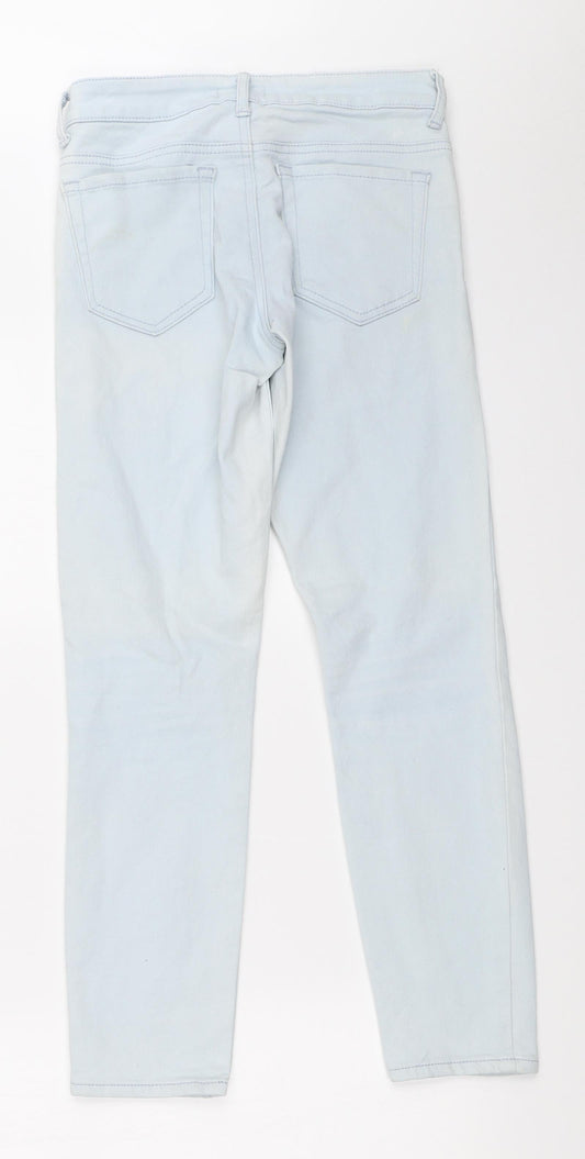 FOREVER 21 Womens Blue   Skinny Jeans Size 24 in L25 in
