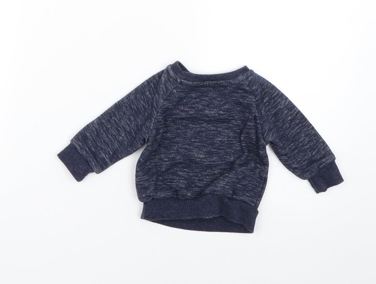 Primark Baby Blue   Pullover Jumper Size 0-3 Months