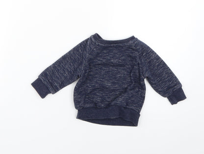 Primark Baby Blue   Pullover Jumper Size 0-3 Months
