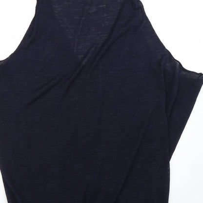 Womens UK Size L planet Blue Pullover Jumper