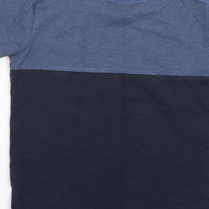 NEXT Boys Blue Geometric  Basic T-Shirt Size 2 Years