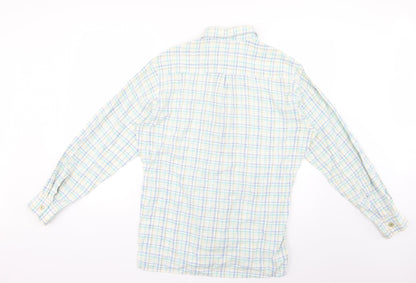 shirt company Mens Multicoloured Check   Button-Up Size M
