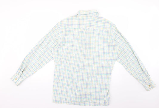 shirt company Mens Multicoloured Check   Button-Up Size M