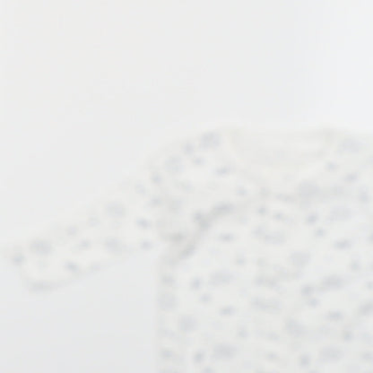 Matalan Baby White Geometric  Babygrow One-Piece Size Newborn