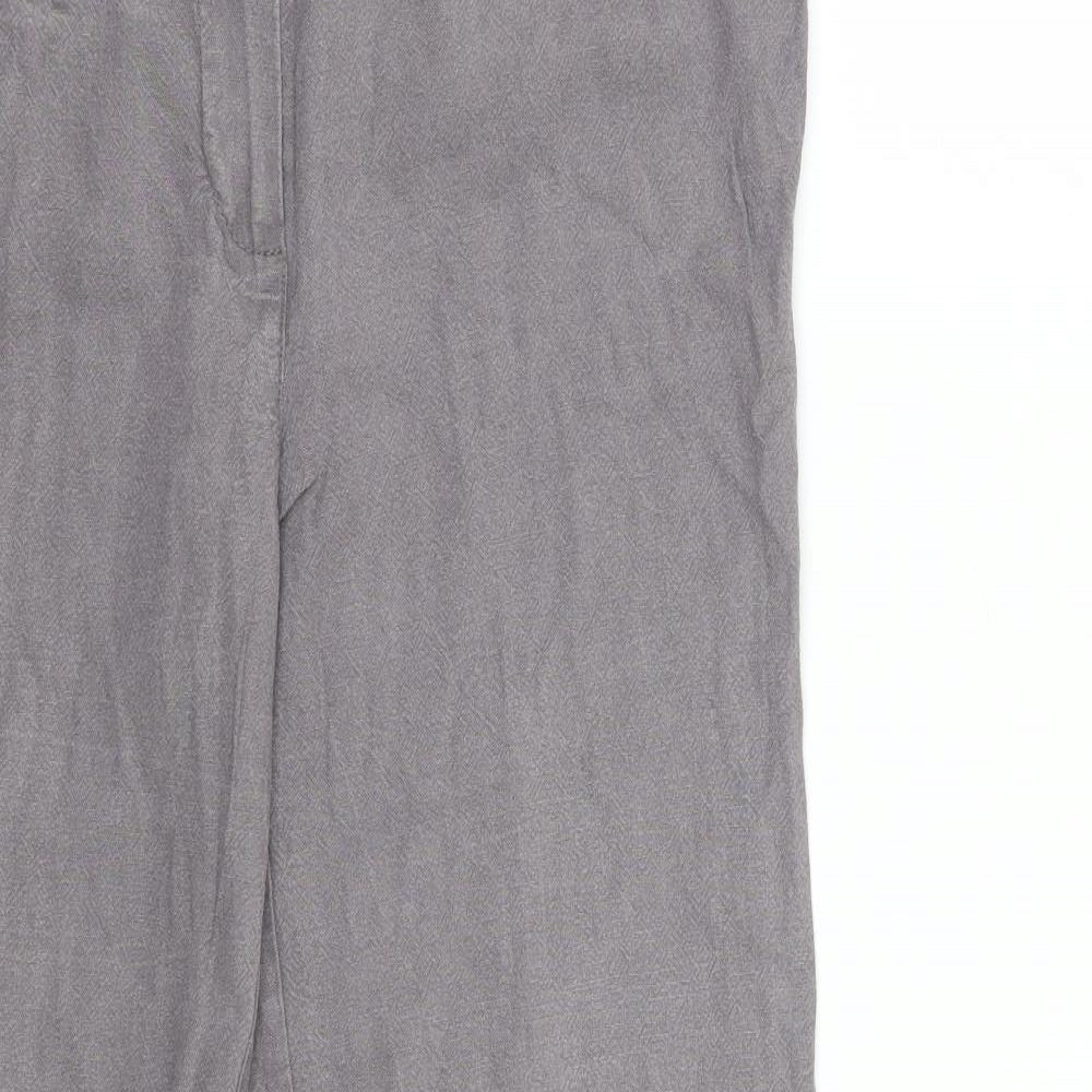 Womens UK Size 14 Marks and Spencer Regular Fit  Purple Trousers
