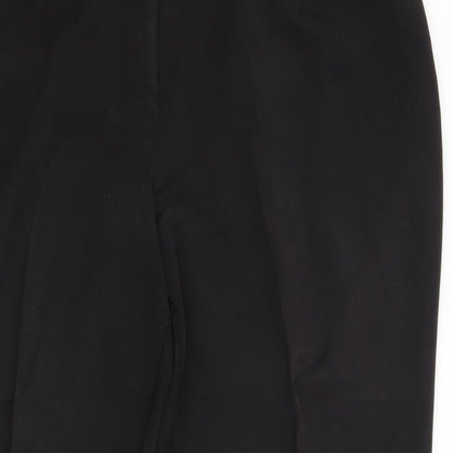 Womens UK Size 22 BM Regular Fit  Black Trousers