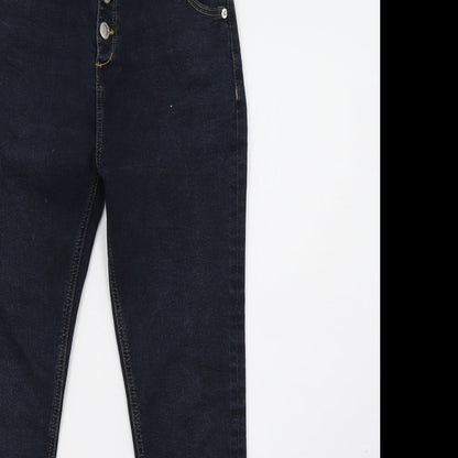 Marks and Spencer Girls Blue  Denim Skinny Jeans Size 11-12 Years