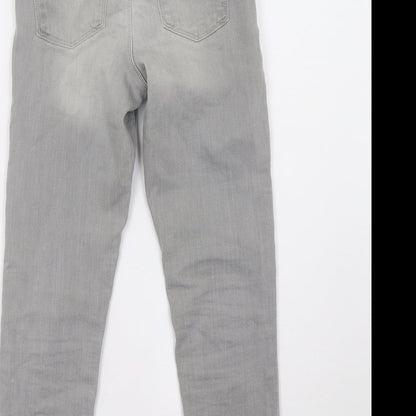 Zara Girls Grey  Denim Skinny Jeans Size 9 Months