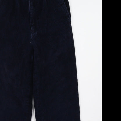 school colours Womens Blue   Trousers  Size 24 L24 in
