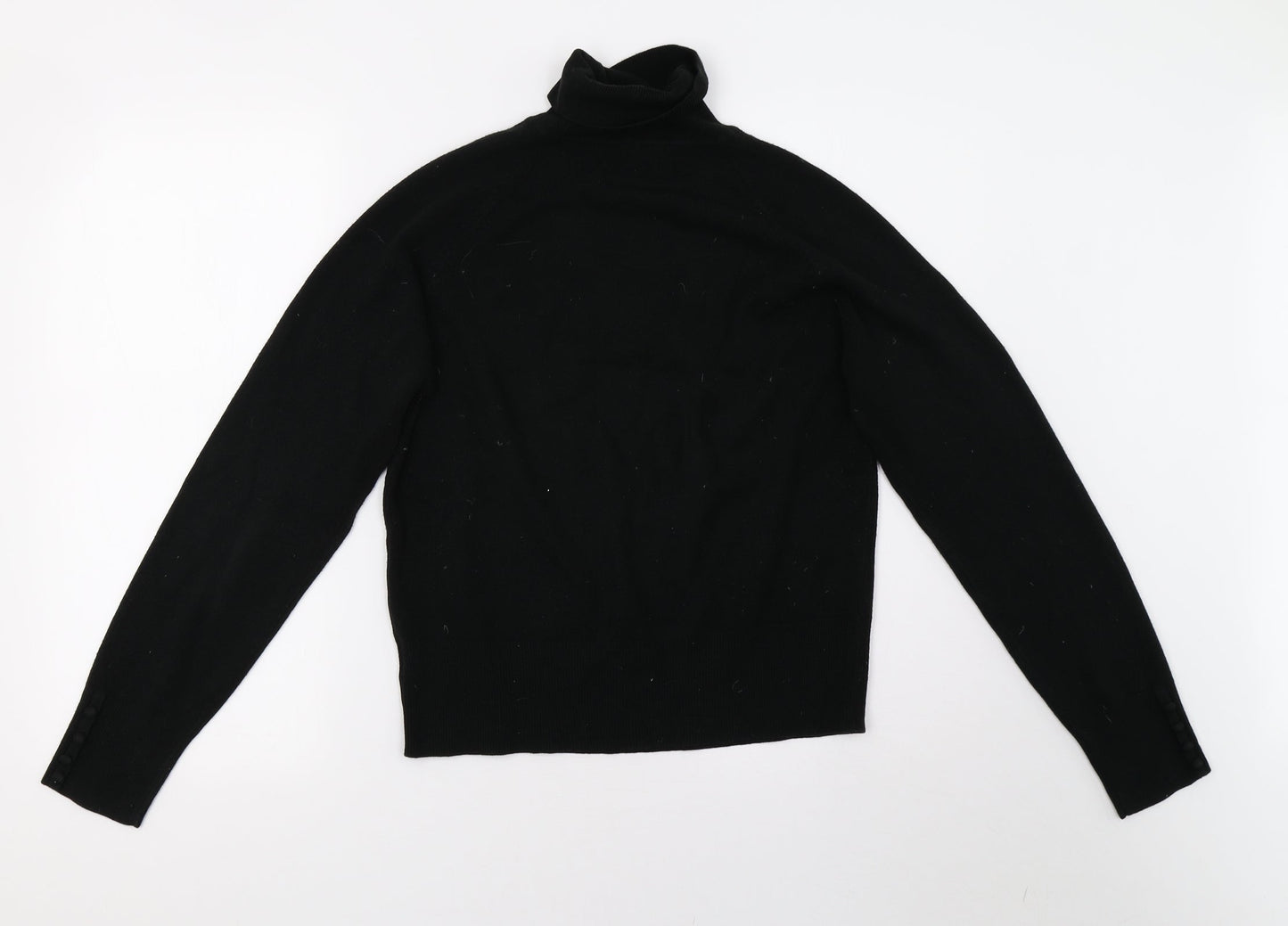 Womens UK Size 14 NEXT Black Pullover Sweatshirt