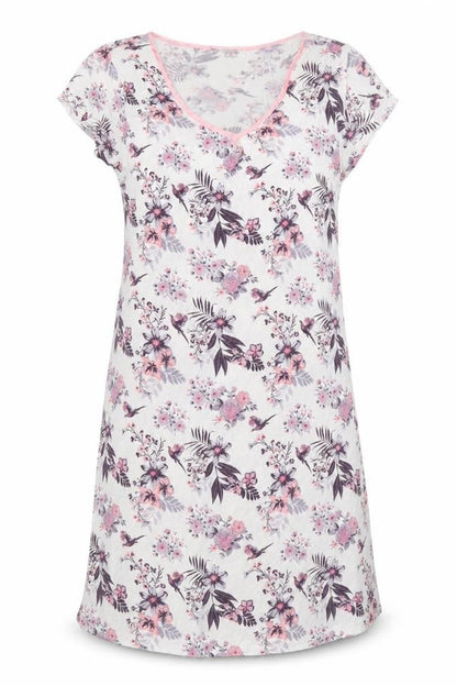 Arista Womens White Floral   Dress Size 12
