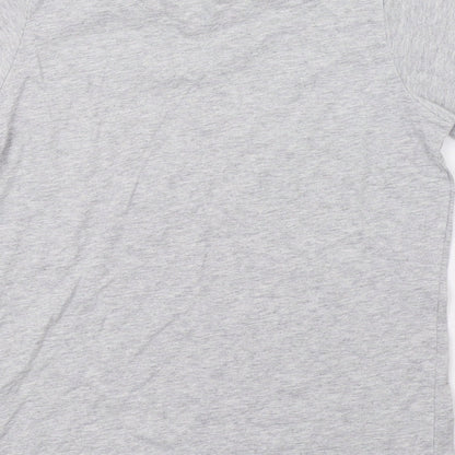 Matalan Boys Grey   Basic T-Shirt Size 8 Years