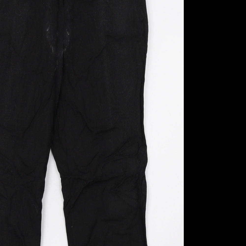 Matalan Womens Black   Trousers  Size 14 L31 in
