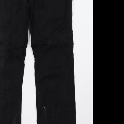 Matalan Womens Black   Trousers  Size 14 L31 in