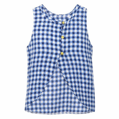 Womens UK Size 8 Preworn Blue Basic T-Shirt