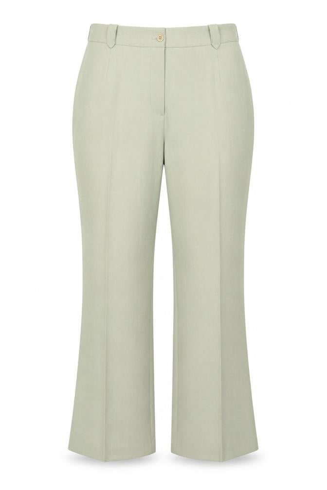 Womens UK Size 14 BHS Regular Fit  Green Trousers