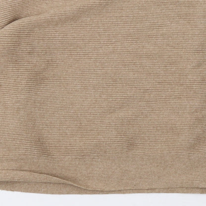 Primark Womens Brown  Knit Pullover Sweatshirt Size 14