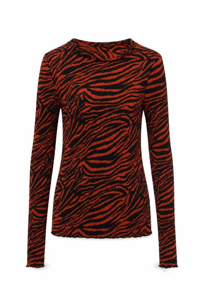 Womens UK Size XS Primark Brown Basic Blouse