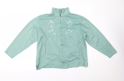 One by One Womens Green   Jacket  Size M