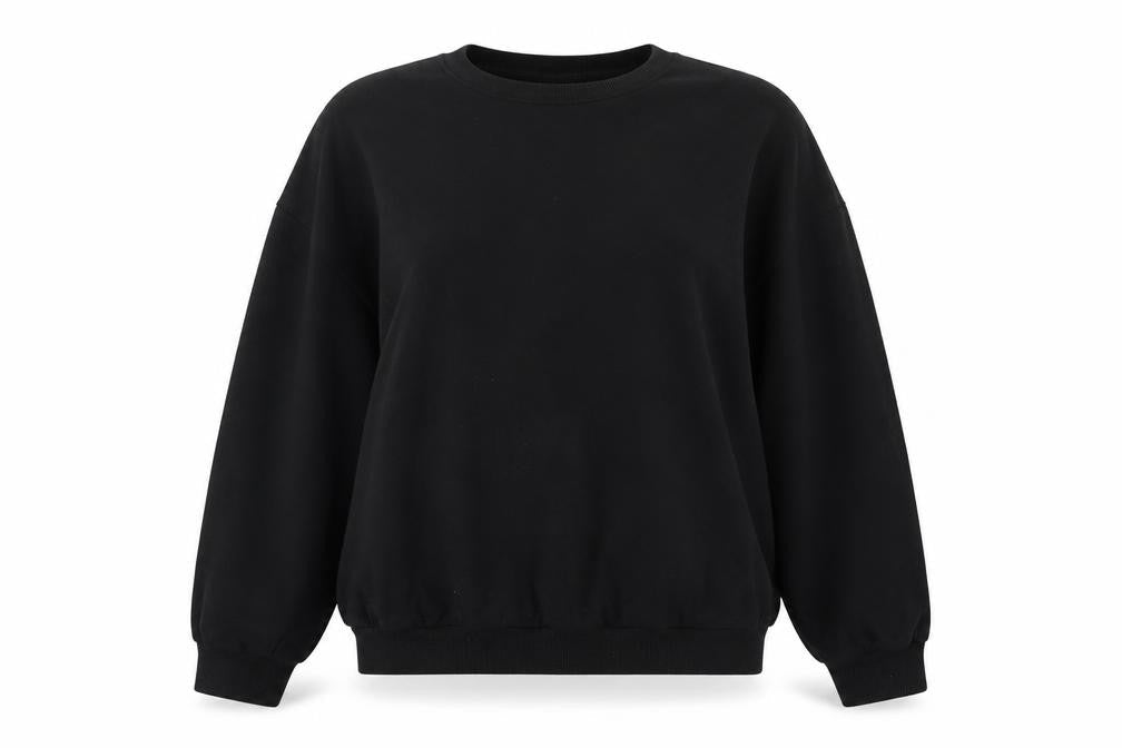 Womens UK Size M Boohoo Black Pullover Jumper
