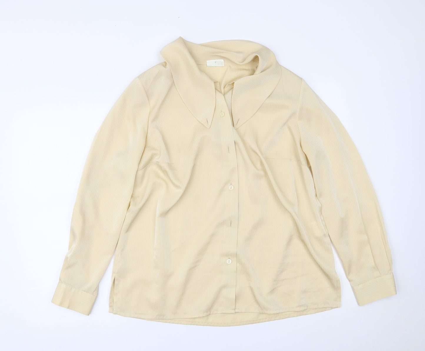 Womens UK Size 18 Sommermann Gold Basic Button-Up