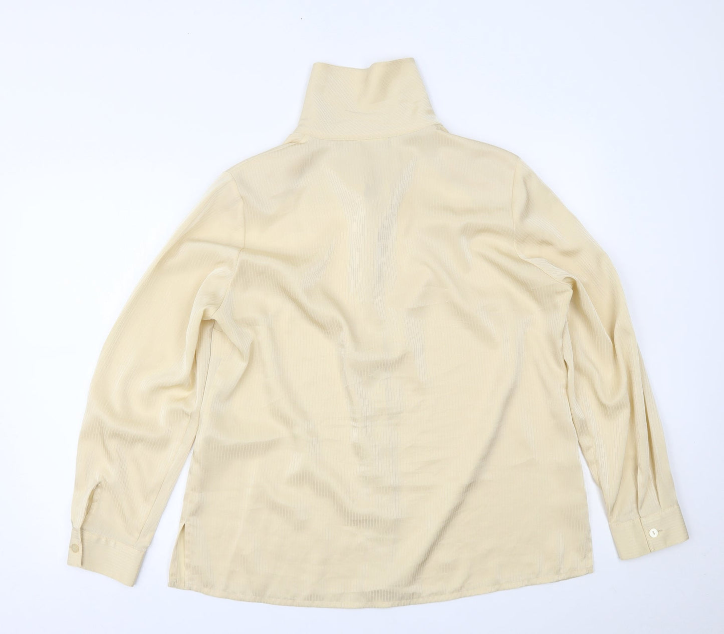 Womens UK Size 18 Sommermann Gold Basic Button-Up