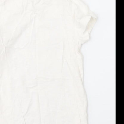 NEXT Boys White   Basic T-Shirt Size 7 Years