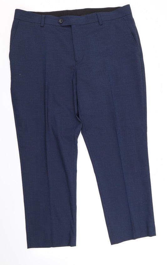 NEXT Mens Blue   Trousers  Size 36 in L26 in