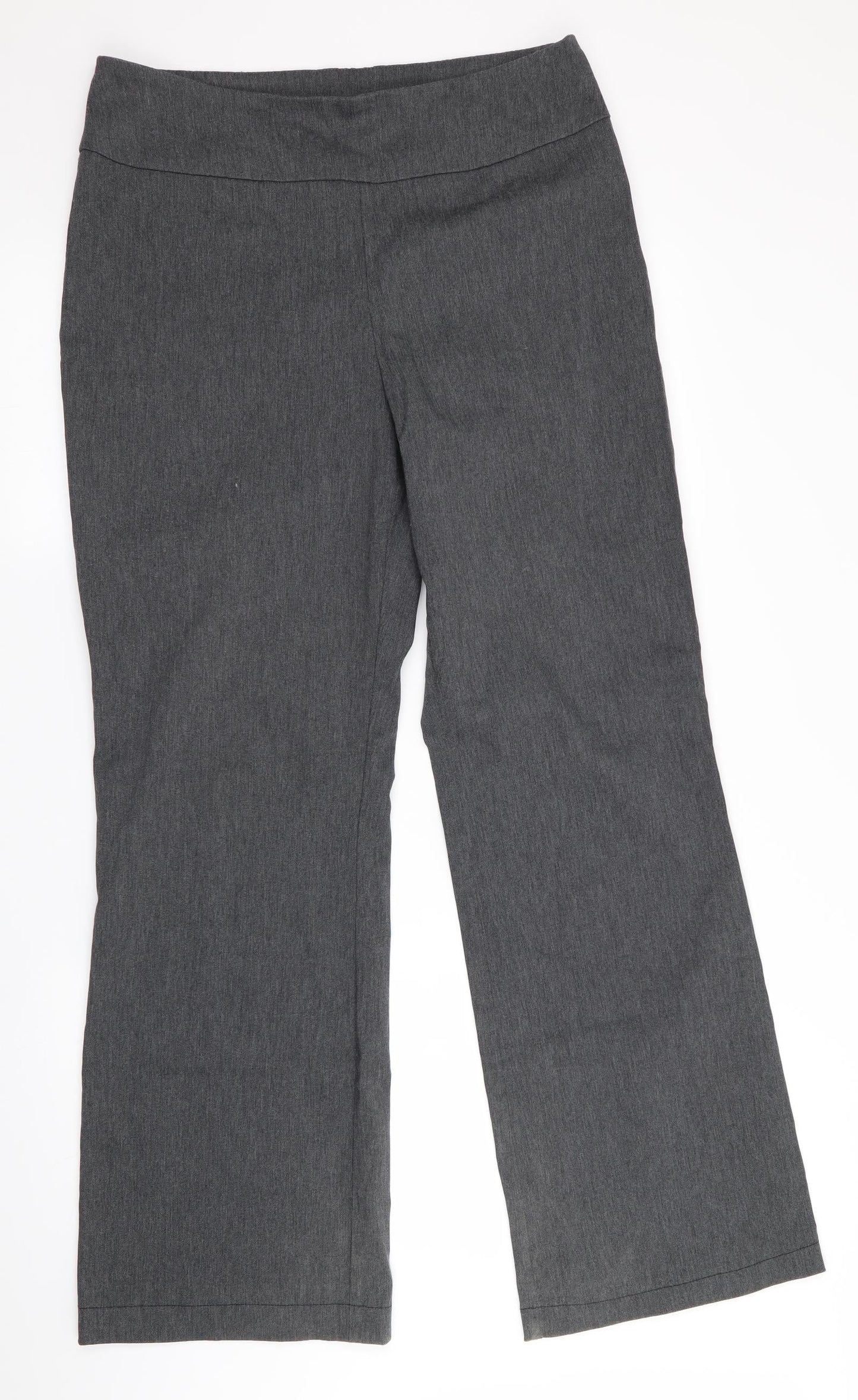 Womens UK Size 10 Denver Hayes Regular Fit  Grey Trousers