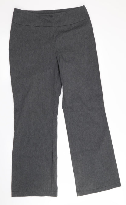 Womens UK Size 10 Denver Hayes Regular Fit  Grey Trousers
