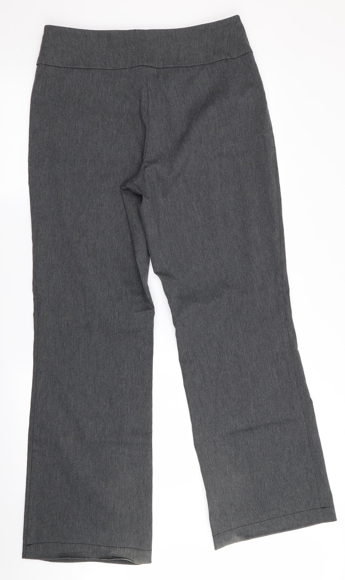 Womens UK Size 10 Denver Hayes Regular Fit  Grey Trousers