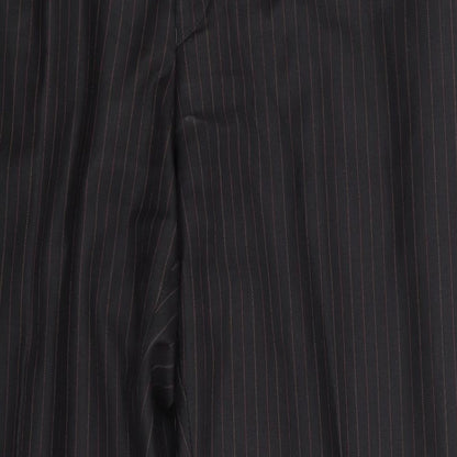 Limehaus Mens Grey Striped  Trousers  Size 36 in L32 in