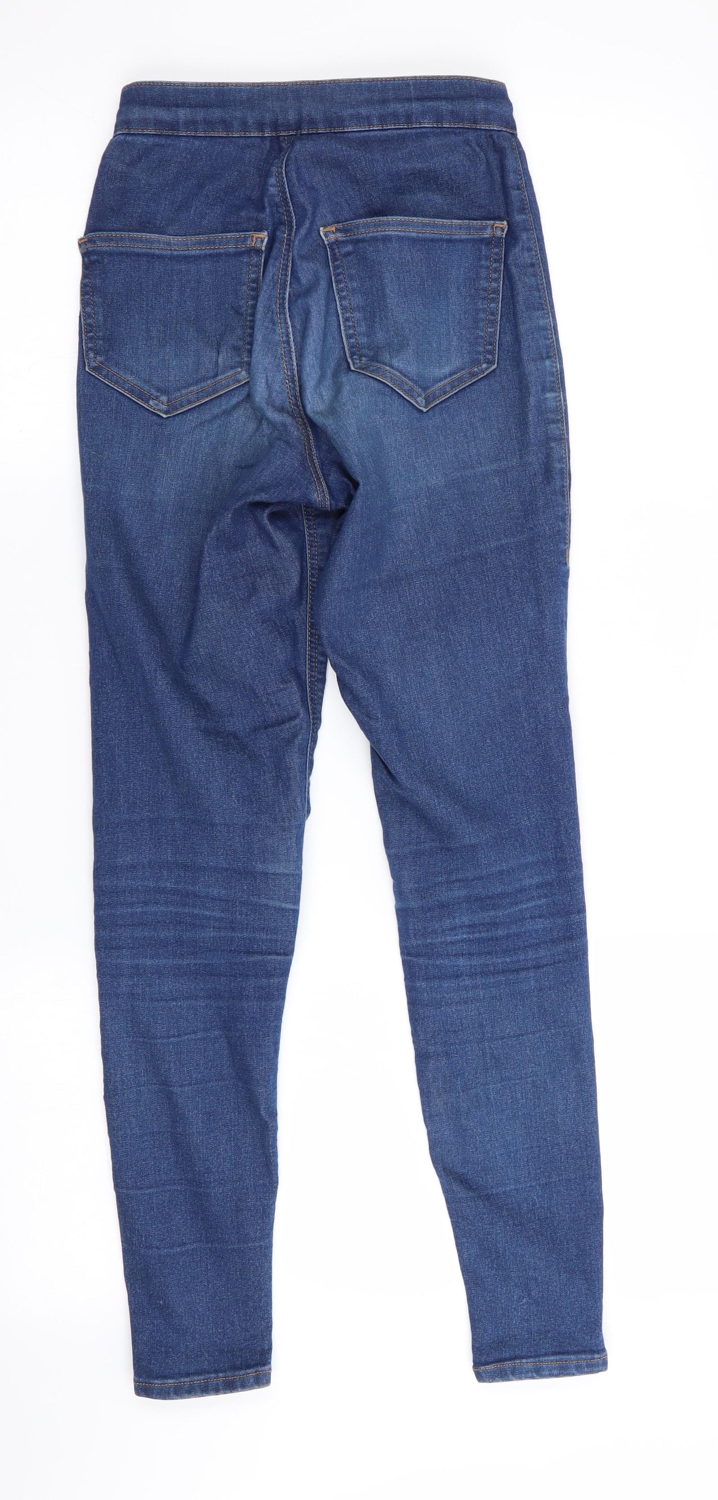 Mens UK Size 24 in Topshop Joni Regular Fit Skinny Blue Jeans