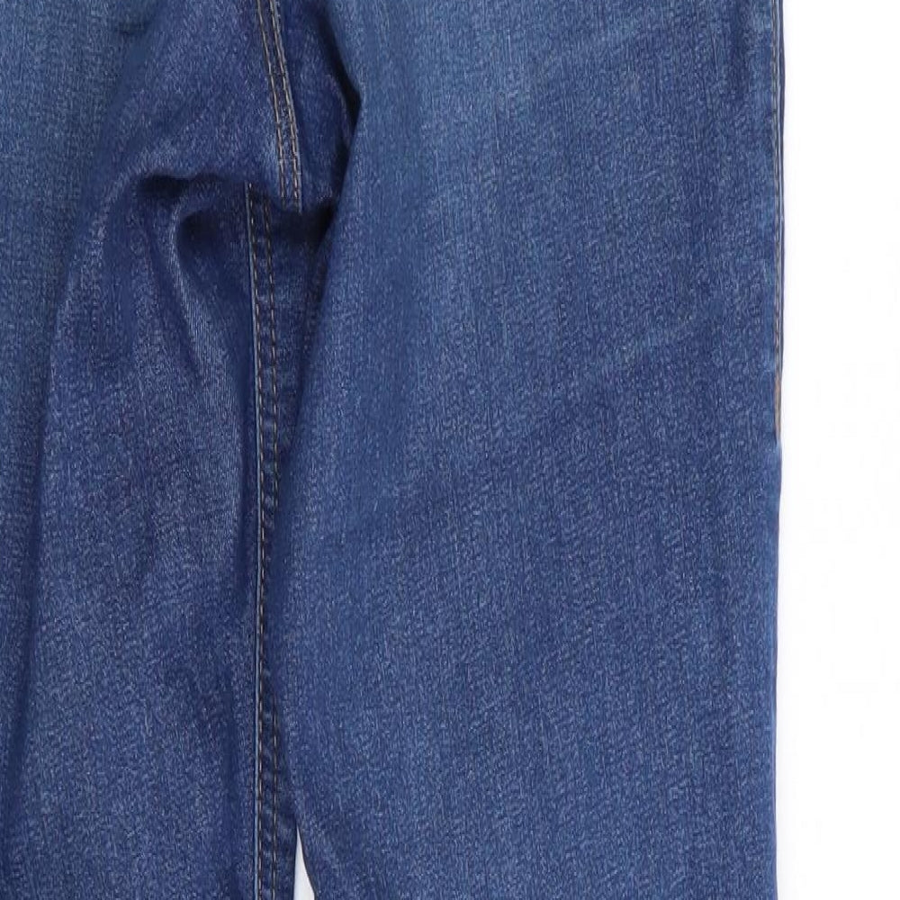 Mens UK Size 24 in Topshop Joni Regular Fit Skinny Blue Jeans