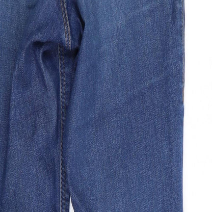 Mens UK Size 24 in Topshop Joni Regular Fit Skinny Blue Jeans