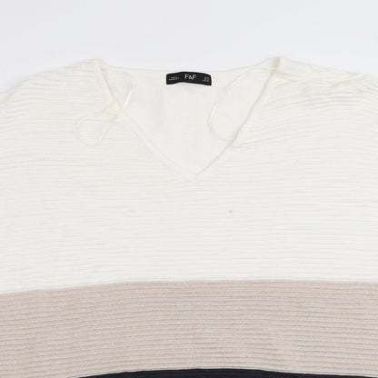 Womens UK Size 18 Florence and Fred Ivory Pullover Jumper